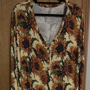 Post Peanut Maxi Long Sleeved Dress